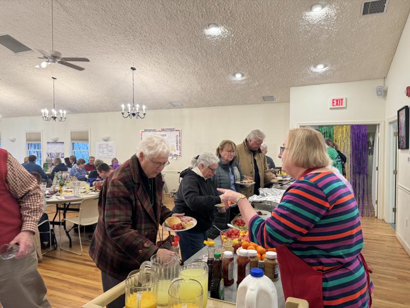 lewes, Delaware, St. Peter’s Church, pancake, shrove Tuesday, lent